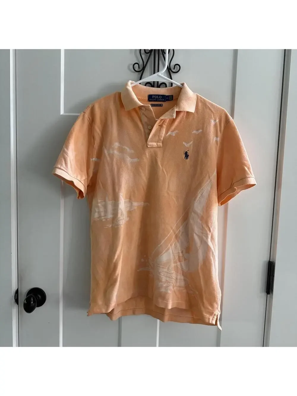 ⛵ Polo Ralph Lauren Sailboat Graphic Polo Shirt